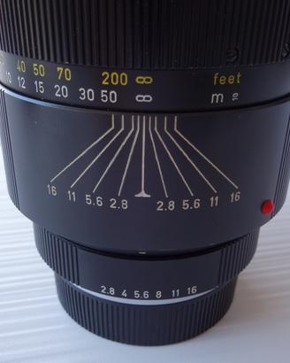 Leica R 180 mm F 2.8 I° Serie (Leicaflex)