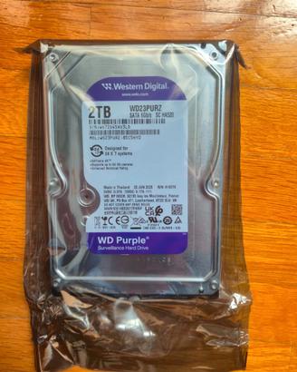 Western Digital 2TB WD23PURZ purple