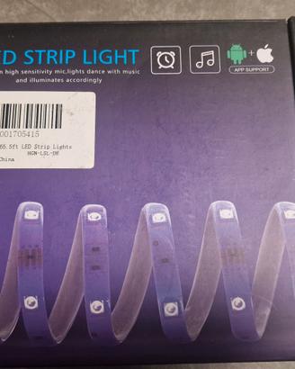 Striscia LED, 20 metri RGB Multicolor +telecomando