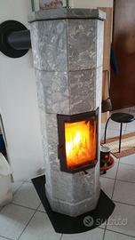 Stufa a legna in pietra ollare Norsk-Kleber