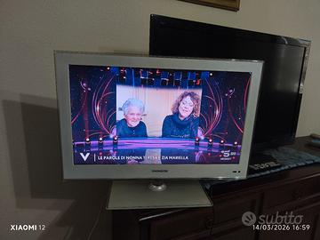 TV / schermo full HD 24" Thomson  bianco 