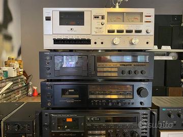 Cassette deck vari modelli disponibili