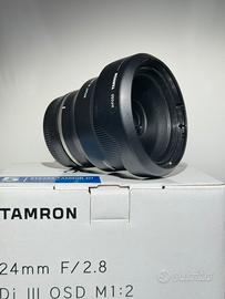 Obiettivo Tamron 24 mm 2.8 Sony