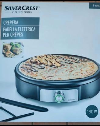 CREPERIA PADELLA ELETTRICA PER CREPES SILVERSCREST