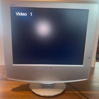 Tv LCD Sony Wega 16" per retro gaming 