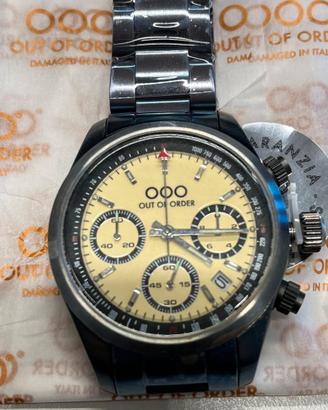 Cronografo Out Of Order con Miyota meca-quartz
