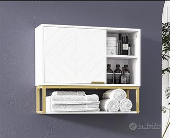 Armadietto bagno 2 livelli