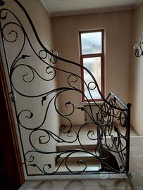 ringhiera ferro battuto 