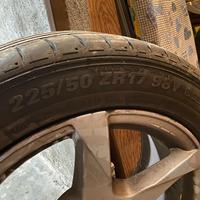 Gomme estive con cerchi in lega AUDI 225 50 R17