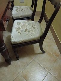 tavolo e sedie primo 900..inglese originale