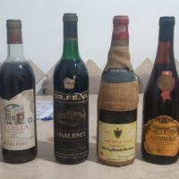 bottiglie vino da collezione