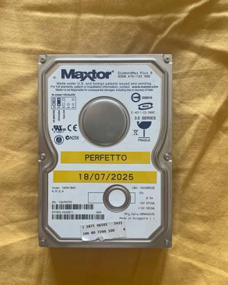 Hard disk 80gb Maxtor