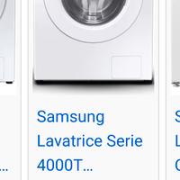 Lavatrice Samsung 4000T motore  inverter silenzios
