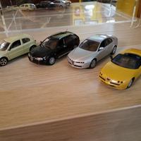 lotto 4 modelli alfa romeo no mebetoys politoys 