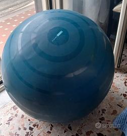 palla per ginnastica pilates colore azzurro 