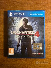 Uncharted 4: Fine di un Ladro, ps4