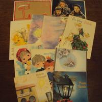Cartoline Natale e Pasqua nuove vintage