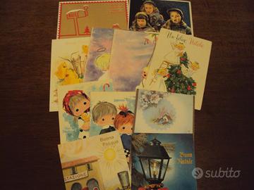 Cartoline Natale e Pasqua nuove vintage