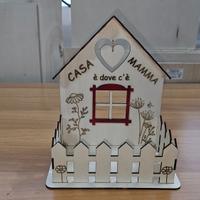 Casetta grande portachiavi Festa della Mamma