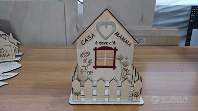 Casetta grande portachiavi Festa della Mamma