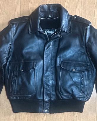 Giubbino in pelle  Schott - Made in U.s.a size 48