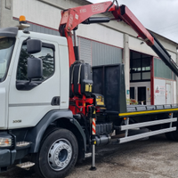 Renault Midlum 300.18 rampe+gru+verricello Euro 5