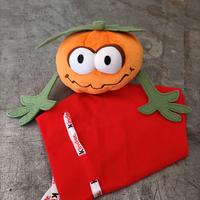 Gadget di Halloween zucca con sacchettino 