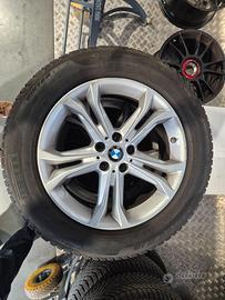 bmw cerchioni 18" con gomme invernali come nuove