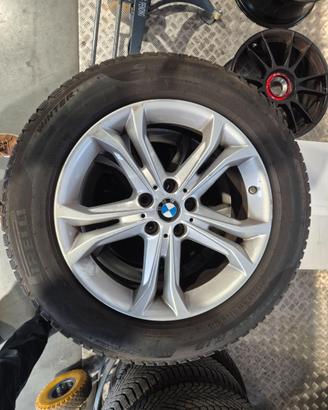 bmw cerchioni 18" con gomme invernali come nuove