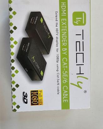 HDMI Extender tramite Cavo Cat-5e/6 Techly – Nuovo