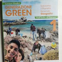 libro geografia prima media Generazione Green