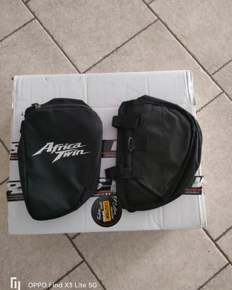 borse laterali Paramotore per Honda twin 1100