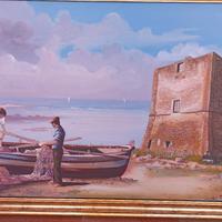 Coppia quadri d'autore Carini e Torre Pozzillo ’91