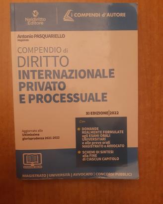 Compendi diritto internazionale privato NelDiritto