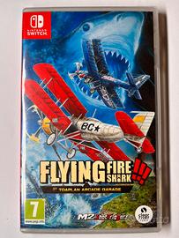 Flying Fire Shark Toaplan Shmup Switch Sigillato