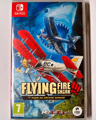 Flying Fire Shark Toaplan Shmup Switch Sigillato