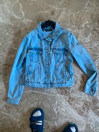 Giubbitto jeans donna tg l terranova