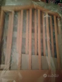 Lettino Pali Legno