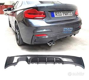 DIFFUSORE BMW F22 F23 LOOK M PERFORMANCE CARBONIO 