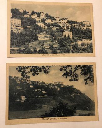 Lotto 12 cartoline piccole di Como e provincia