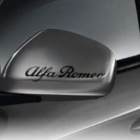 Adesivo Alfa Romeo da specchietto