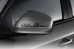 Adesivo Alfa Romeo da specchietto