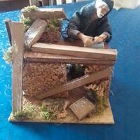 Statua falegname presepio