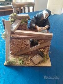 Statua falegname presepio