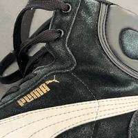 Sneakers Puma alte nere suède camoscio 39