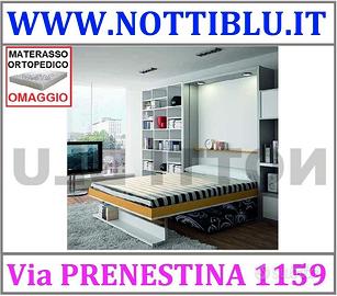 Letti a Scomparsa mod. Chic 2p Materasso Omaggio