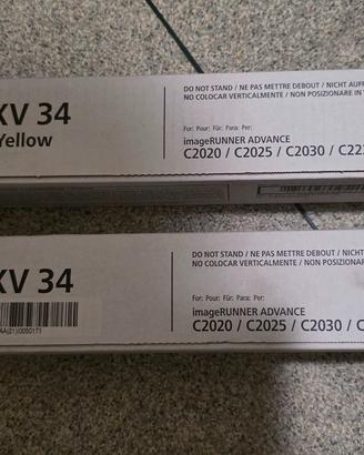 Toner originali Canon C-EXV 34 (GIALLO)
