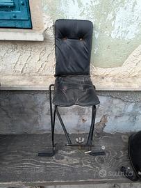 Seggiolino Bici Vintage anni 70/80 - Nero - 