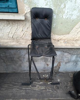 Seggiolino Bici Vintage anni 70/80 - Nero - 