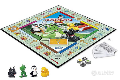 Hasbro Monopoly originale Junior - Gioco da Tavolo